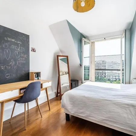 Apartment Floor With Panoramic Terrace And Monument Views Paris