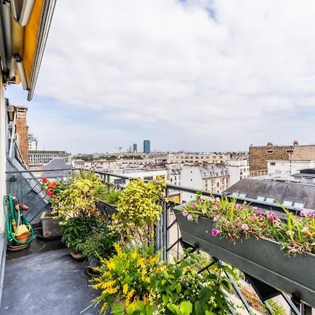 Floor With Panoramic Terrace And Monument Views Appartamento Parigi